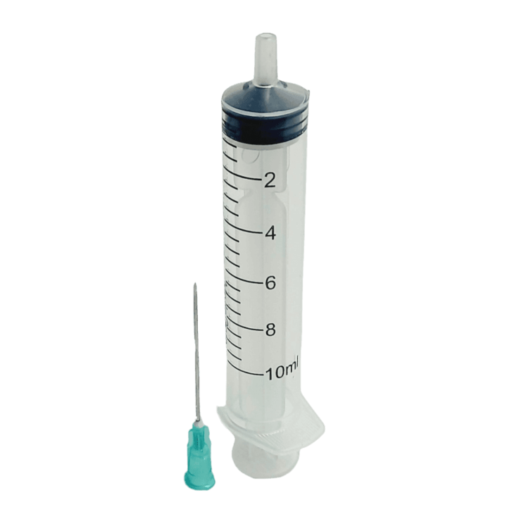 Спринцовка за еднократна употреба, 10 ml, игла 21 G, кутия 100 бр.