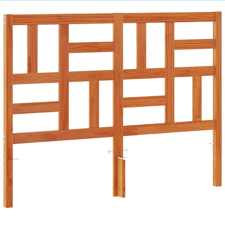 Tablie de pat vidaXL, maro ceruit, 160 cm, lemn masiv de pin 5 kg 844263