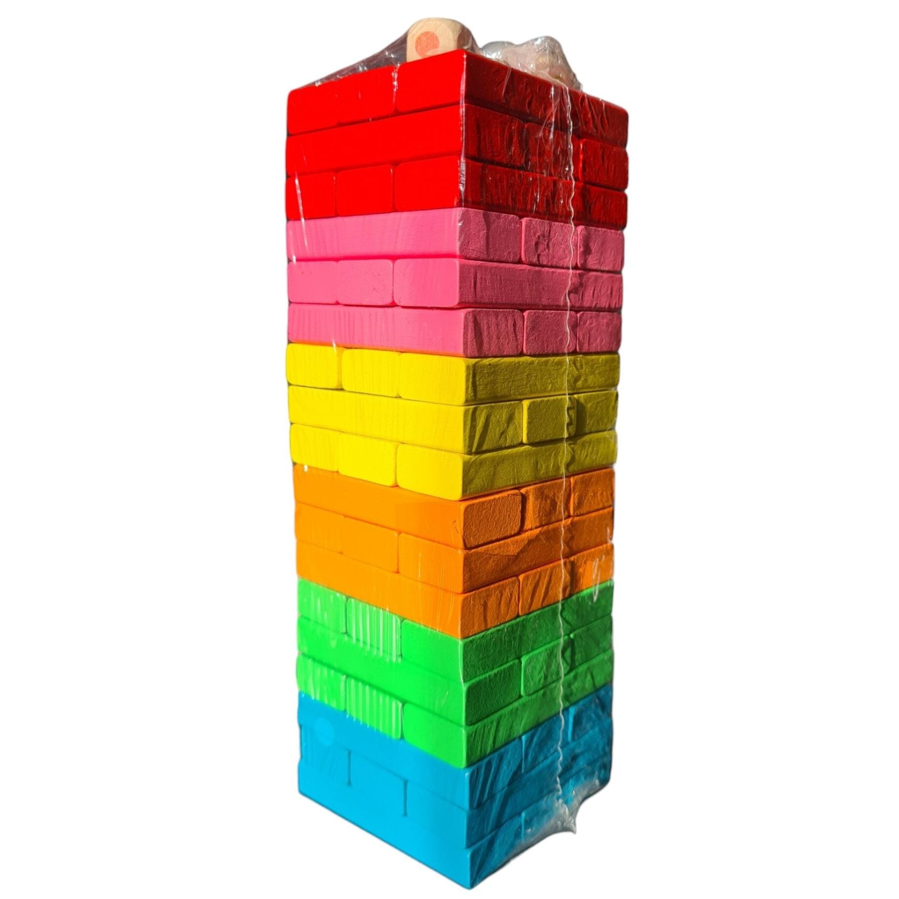 Set Joc Turn Jenga 54 piese Multicolor - eMAG.ro