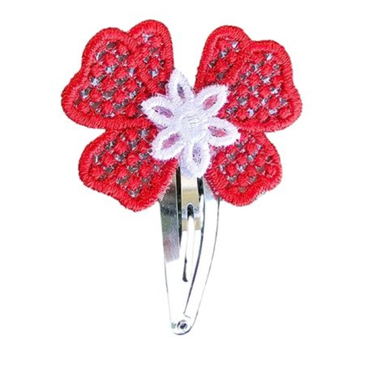 Clama Brodata Happy Mix Red, Ariale, multicolor