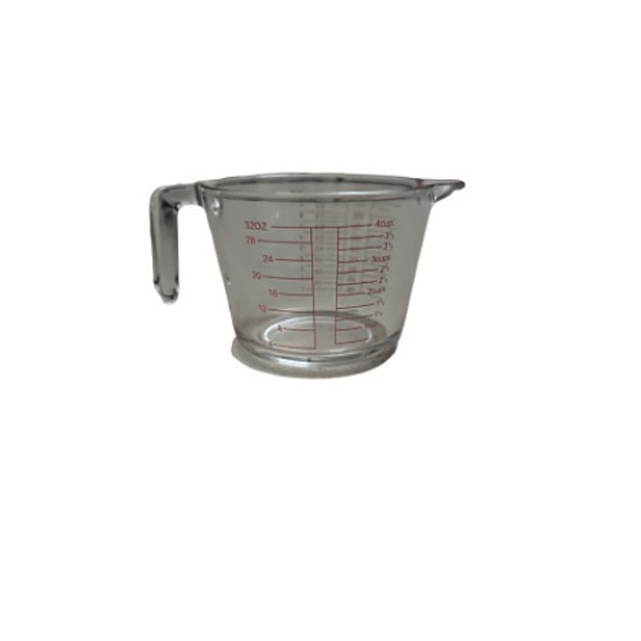 Cana sticla gradata 1000 ml, Clini X446