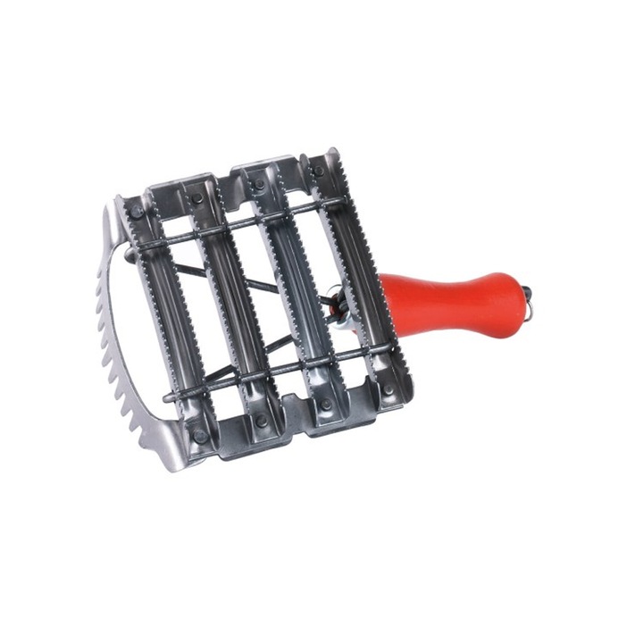 Fém tesla sörényfésűvel