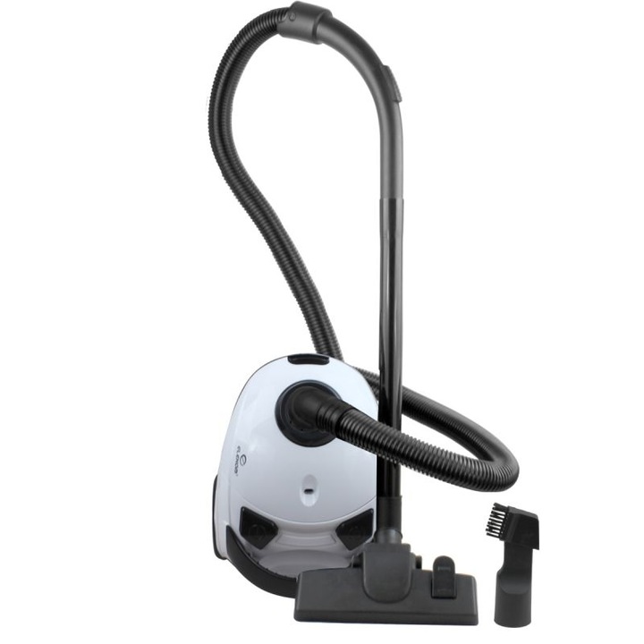 Aspirator Elekom EK-1308, 700W, 80dB, Capacitate sac 1, 5 L, Aspiratie 16kPa