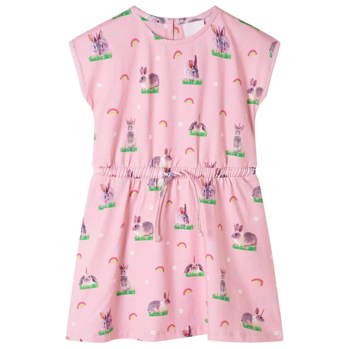 Rochie pentru copii vidaXL, roz deschis, kg, Roz