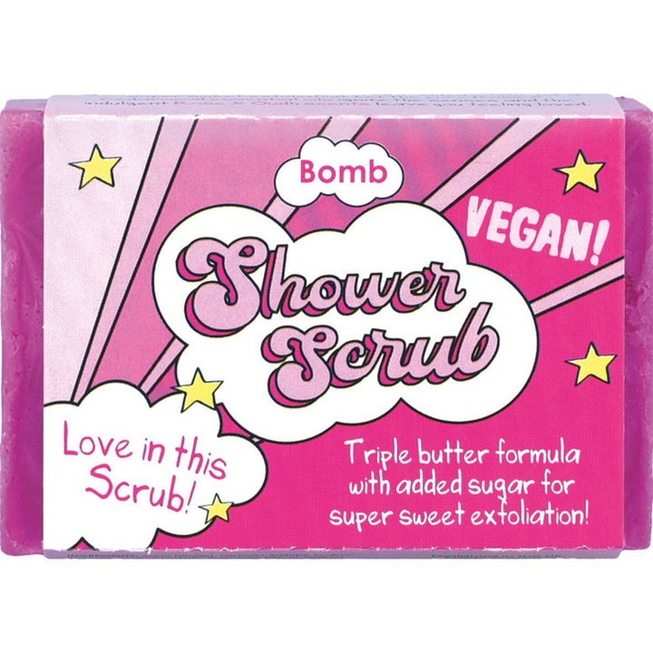Hámló tusfürdő Love in This Scrub, Bomb Cosmetics, 200 g
