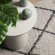 Covor pufos "PAMPLONA" cu fire inalte vidaXL, bej/antracit, 120x170 cm 3.36 kg