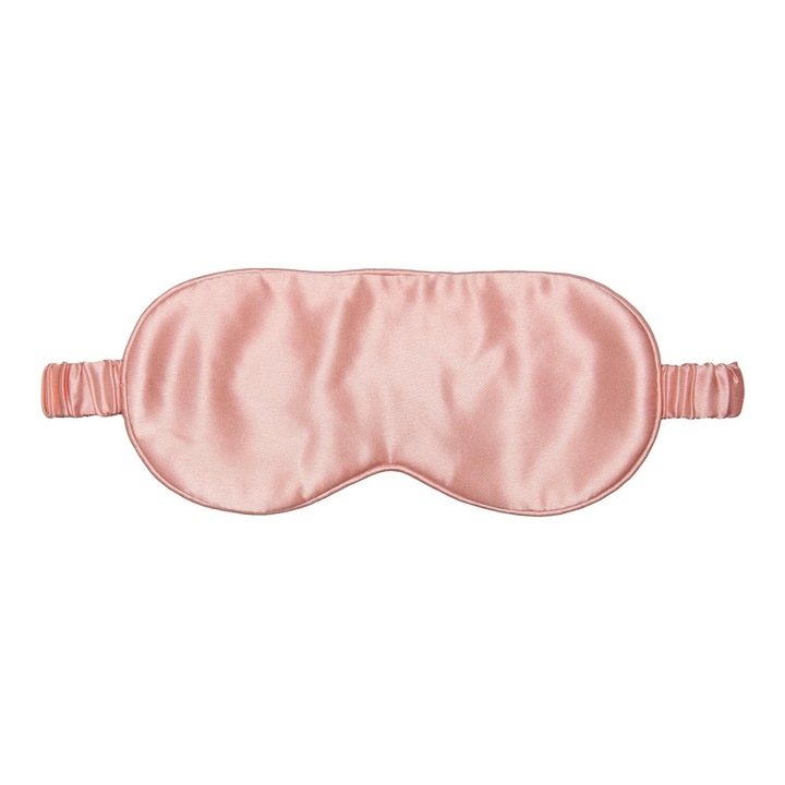 Masca de dormit din matase mulberry 22 momme En Privé, Rose Gold