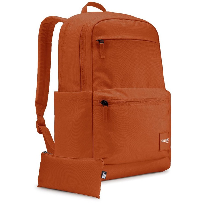 Rucsac casual Case Logic Campus, 26L, impermeabil, portocaliu, 30x28x45cm