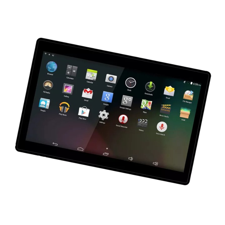 Tableta DENVER TAQ-10283, 10.1", Quad-Core 1.2GHz, 1GB RAM, 16GB, Wi-Fi, Android 8.1 Go, Negru