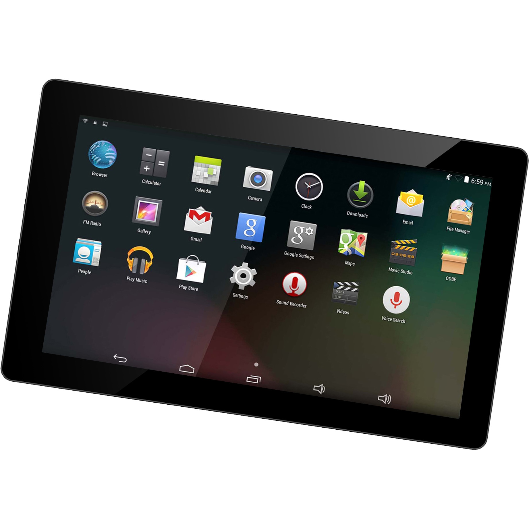 Tableta, Denver, TAQ-90083, 9", 1024 x 600, 16GB, negru