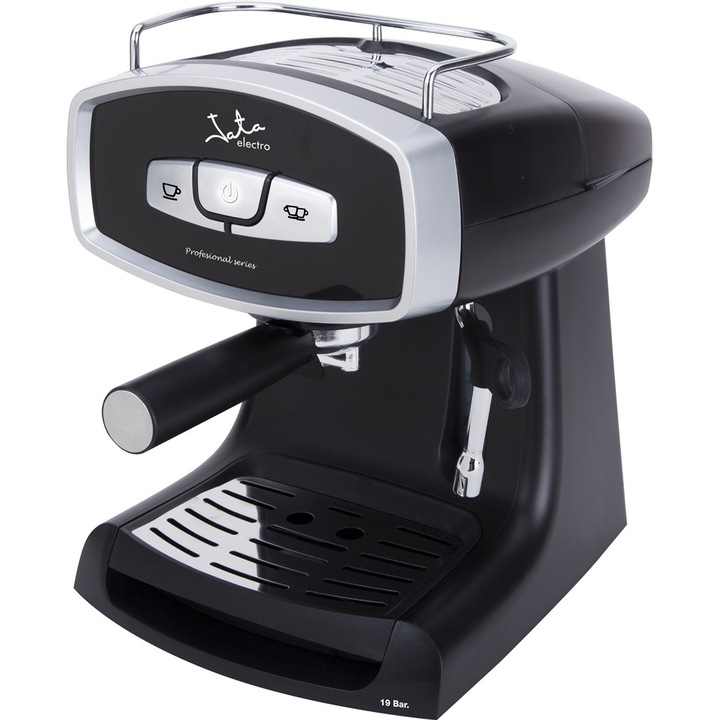 Espressor Jata CA1051, functii cappuccino/espresso, 19 bar, negru/argintiu, 1.2L, 950 W
