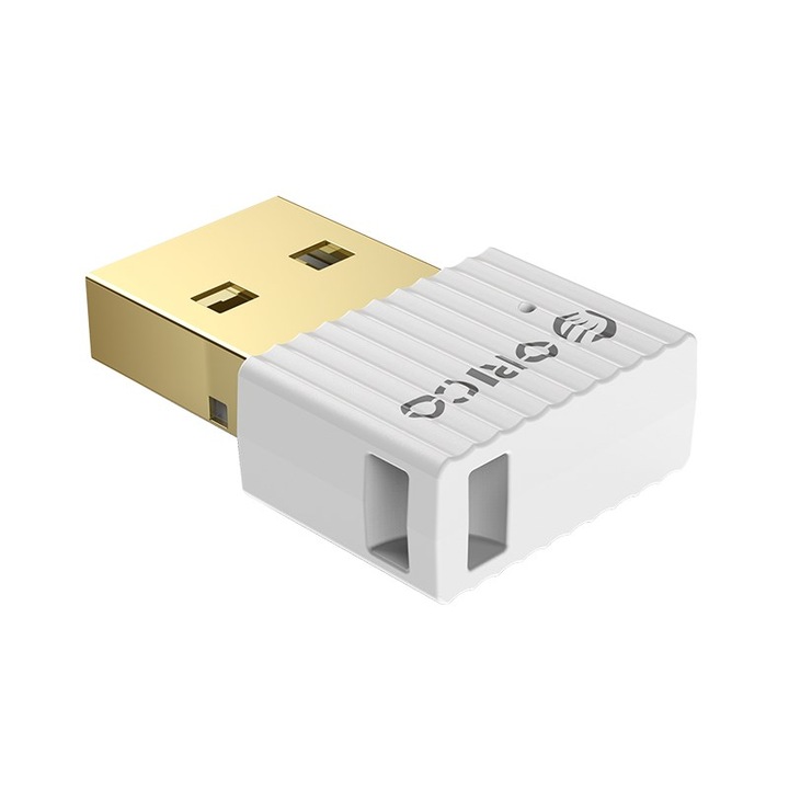 Orico vezeték nélküli adapter, Bluetooth 5.0, USB-A, fehér