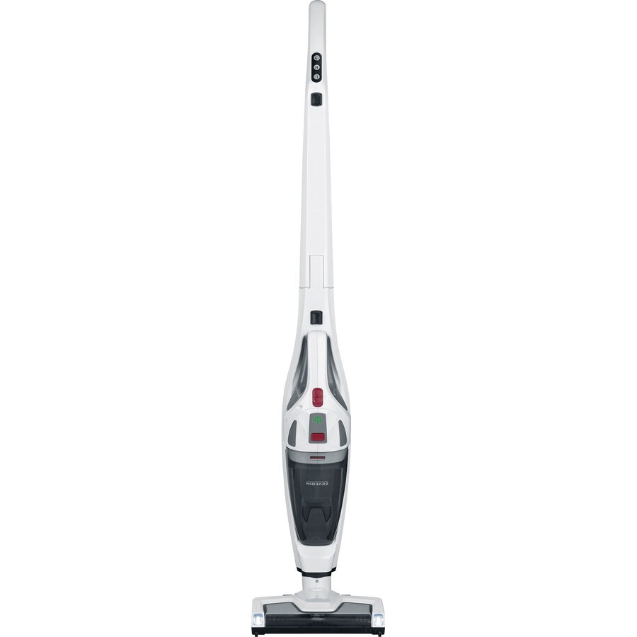 Aspirator vertical Severin HV 7173, 2-in-1, LED, alb/negru, 650ml