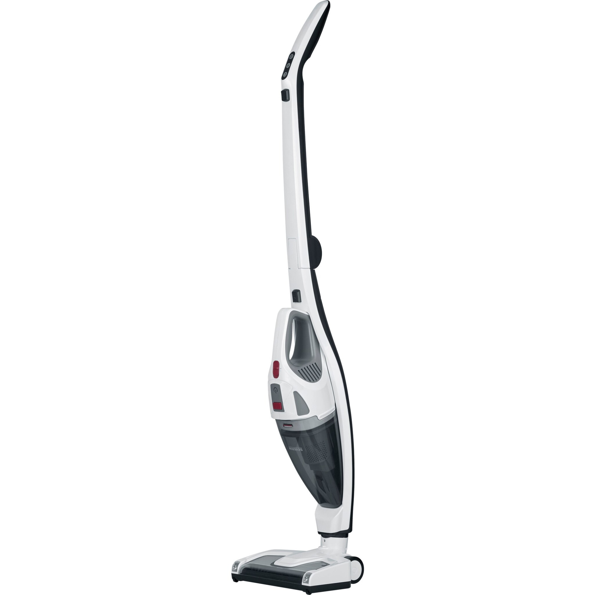 Aspirator vertical Severin HV 7173, 2-in-1, LED, alb/negru, 650ml