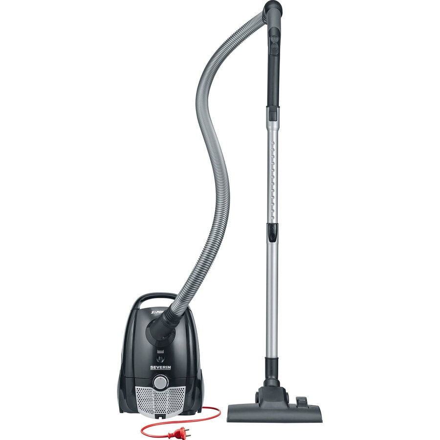 Aspirator Severin BC 7030, capacitate 2l, putere 750W, cablu 5m, gri, 49x30x27cm