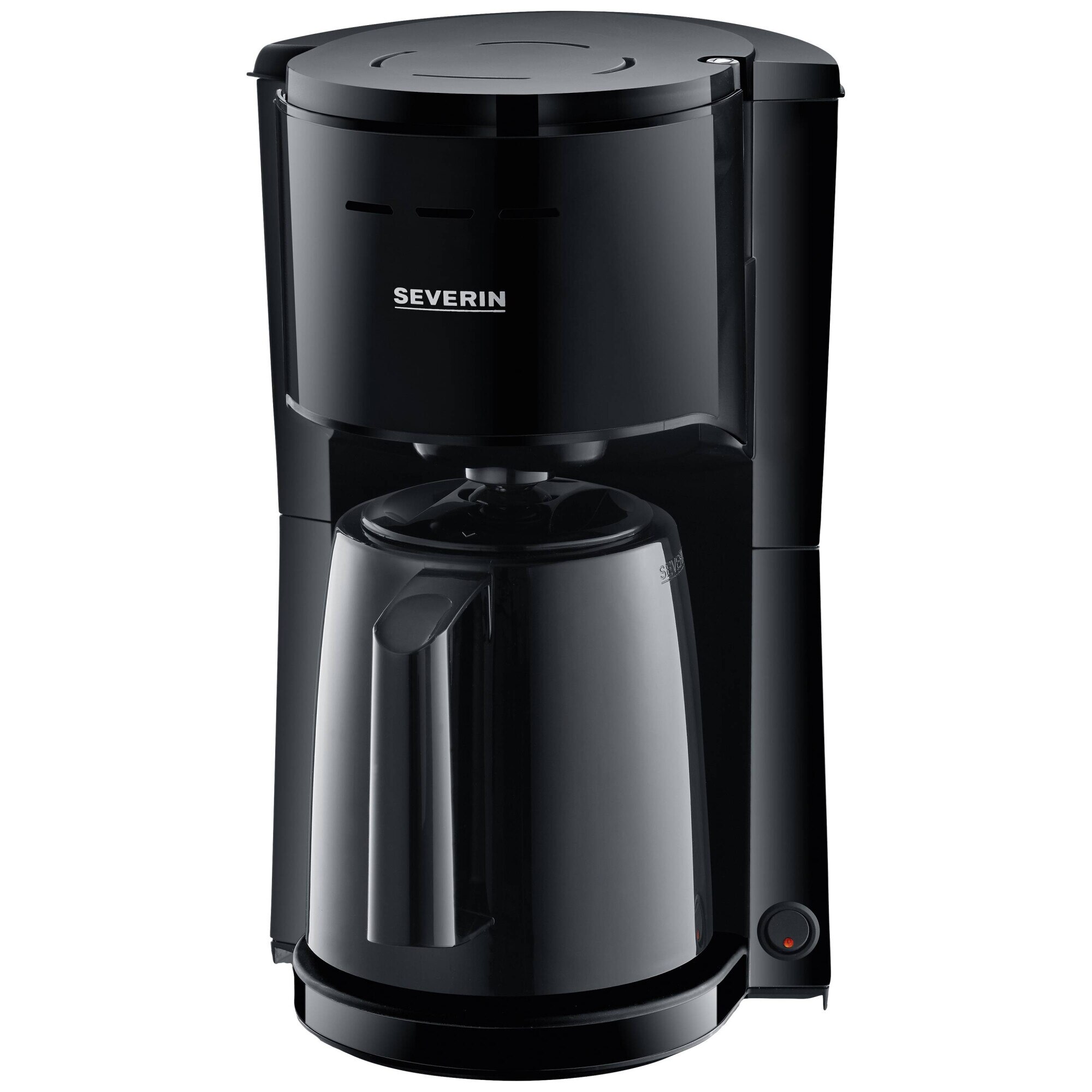 Cafetiera Severin KA 9306, termos, filtru pivotant, negru, 1000W
