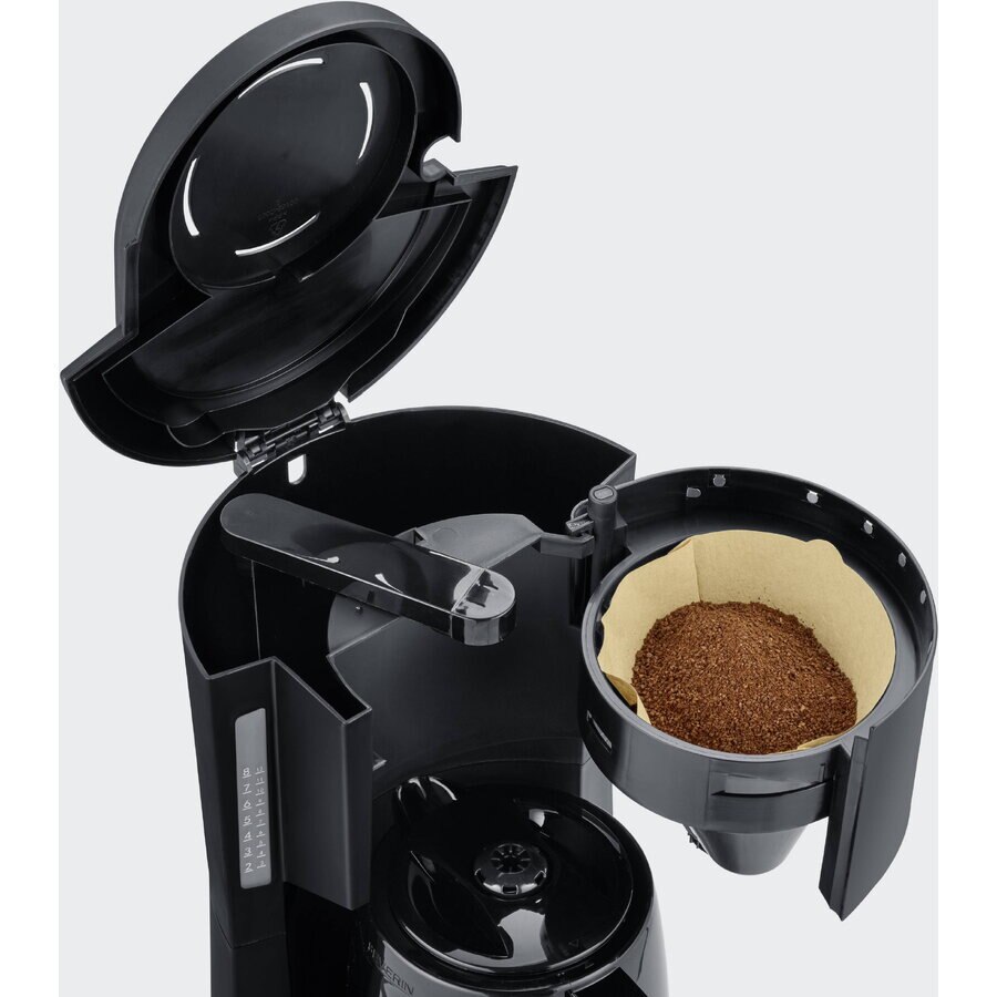 Cafetiera Severin KA 9306, termos, filtru pivotant, negru, 1000W