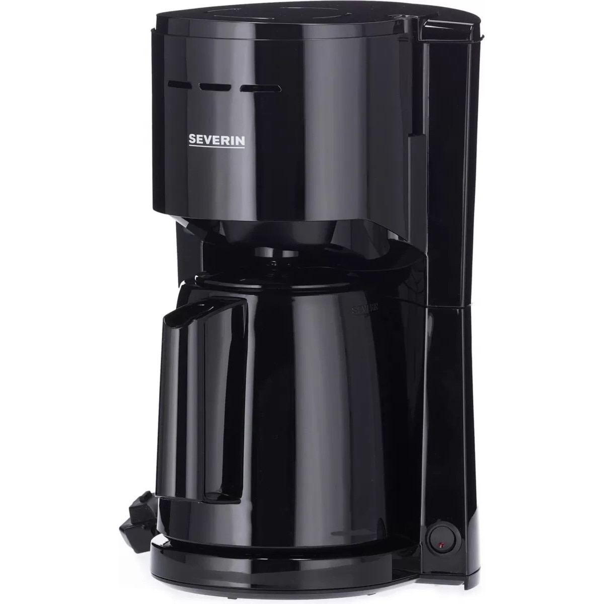 Cafetiera Severin KA9307 cu 2 Cani Termice Capacitate 1.0L 1000W Negru