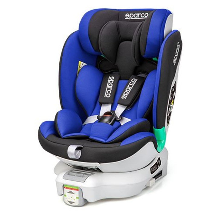 SK6000I-BL Blue 9 – 25 kg, Omologare de tip: ECE R129, Sistem de inclinare
