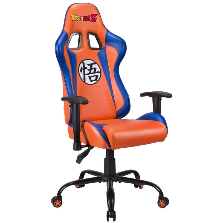 Scaun gaming, Subsonic Pro Gaming Seat DBZ, piele sintetica, 123x67cm, negru