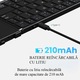 Tastatura Pliabila in 3 Parti, Design Modern, Dimensiune Compacta, Fara Fir, Touchpad Mare, Compatibilitate extinsa-Windows, Mac, iOS, Android, iPad, PC, 87 Taste, Conectare 3 Dispozitive Simuntan, Bluetooth, Baterie 210mAh, Riancarcabila, USB