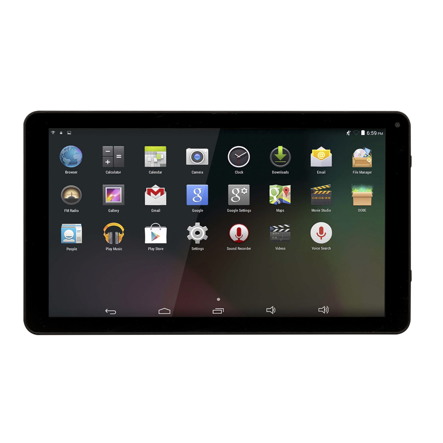Tableta DENVER TIQ-10394, 10.1", Quad-Core, 32GB, 1GB RAM, Wi-Fi, Android 8.1 Go, Negru