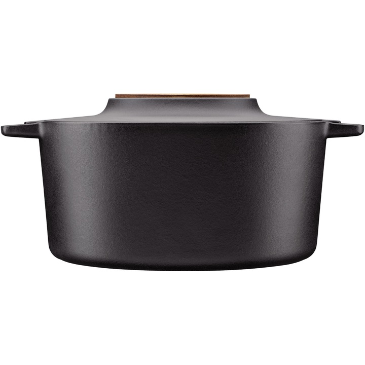 Fiskars Norden tapadásmentes lábas fedővel, öntöttvas, 6L