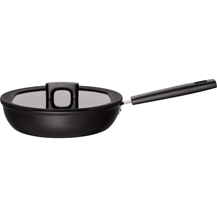 Fiskars Hard Face незалепващ тиган с капак, алуминий, Ø 26 см, 2.8L