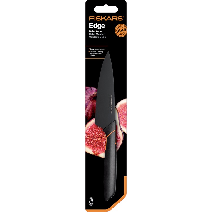 Cutit Deba Fiskars Edge, otel inoxidabil, 12 cm
