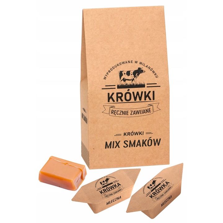 Krowki ciagutki mix de arome, B&B Slodycze z Pomyslem, 350g, 95x55x180mm