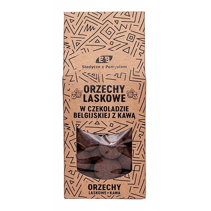 Alune in ciocolata belgiana cu cafea, B&B Slodycze z Pomyslem, 100g