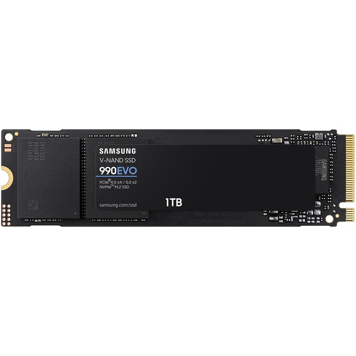 Solid State Drive (SSD) Samsung 990 EVO, 1TB, PCIe Gen4 ×4 NVMe 1.4, M.2