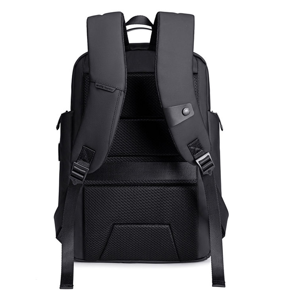 Rucsac pentru laptop, Arctic Hunter Luxa, poliester, 48x31x17 cm, negru