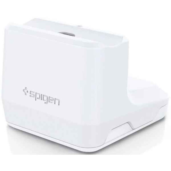 Стойка за зареждане за AirPods Spigen бяла