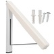 Suport de uscare montat pe perete, Pliabil, Multifunctional, Retractabil