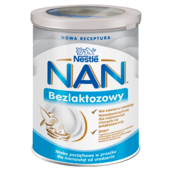 Lapte praf, Nestle NAN Expert, Fara lactoza, 400 g