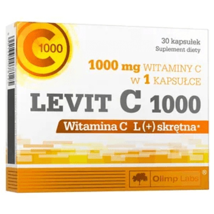 Levit Plus Powder Supliement alimentar, Olimp Laboratoires, Levit C 1000, 30 capsule ...