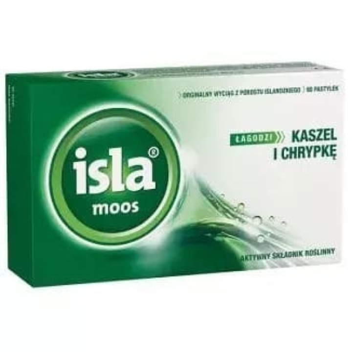 Pastile pentru supt Isla-Moos, SALVEO, extract de lichen de Islanda, 60 buc
