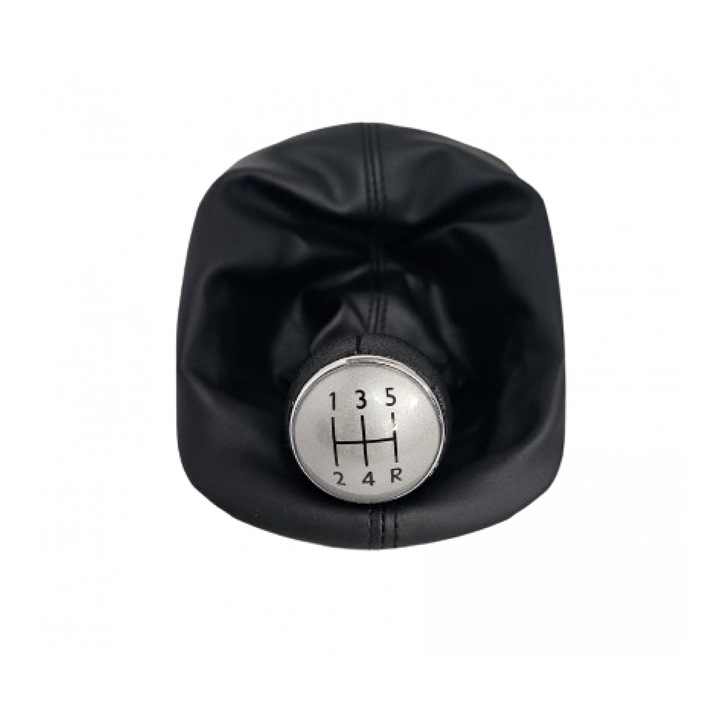 Nuca schimbator + manson Volkswagen Passat B6, 5 viteze, Silver Cap