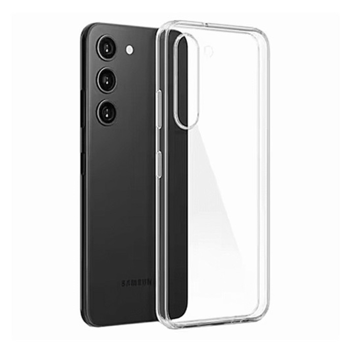 Husa Protectie din Silicon Slim pentru Samsung Galaxy S24, Transparenta