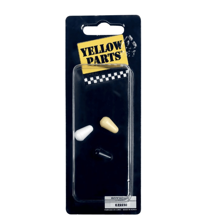 3 броя капачета за суич, Yellow Parts, EZ2230, Тип стратокастер, Различни цветове