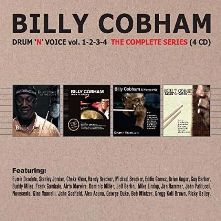 Billy Cobham - Drum 'N' Voice Vol 1-4:.. (4CD)