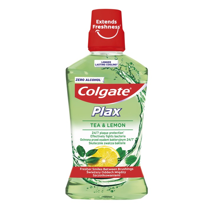 Вода за уста Colgate Plax Herbal Fresh, 500 мл