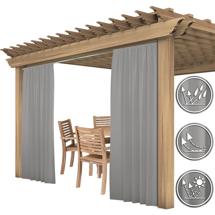 Perdea De Gradina, Homeview, 398, Waterproof, Multicolor