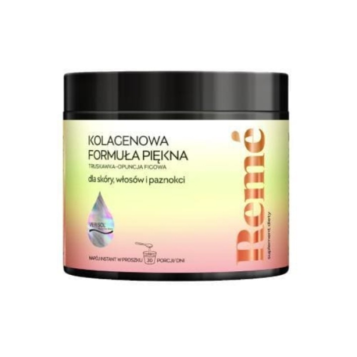 Supliment alimentar, USP Zdrowie, Formula Kolagenowa Reme, gust capsuni, 150g