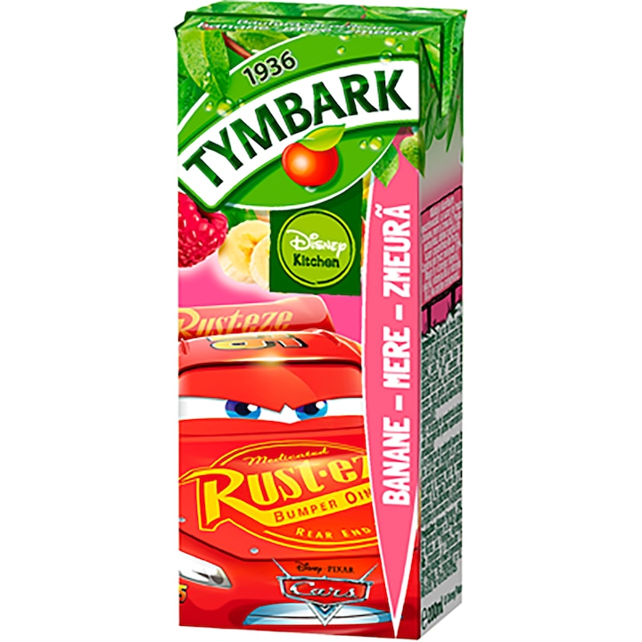 Suc Banana Zmeura, 9 x 0.2 L, Tymbark