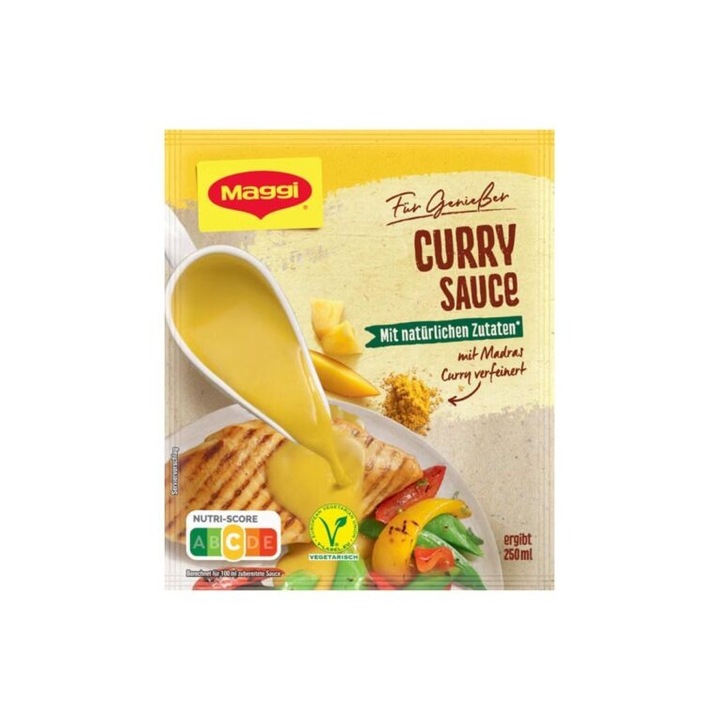 Maggi tejszínes szósz, curry, 250 ml