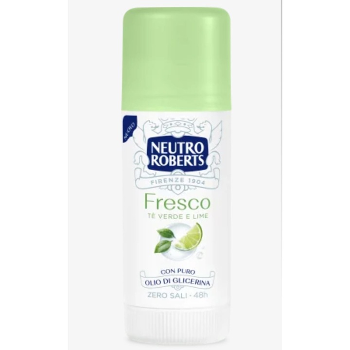 Дезодорант стик Neutro Roberts Te Verde e Lime 40гр