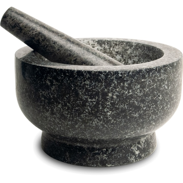 Mojar cu pistil din granit diametrul 18 cm, Emro
