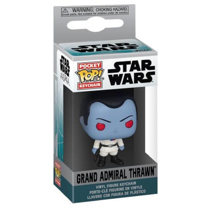 Kulcstartó - Pop! Zsebkulcstartó - Star Wars - Ahsoka, bakelit